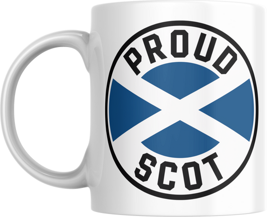 Scottish Flag Mug – Proud Scot Coffee Cup