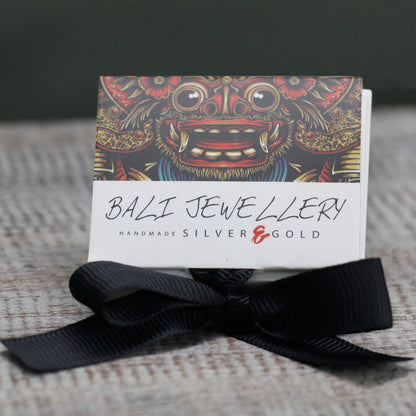 Silver and Gold Square Drop Pendant Necklace