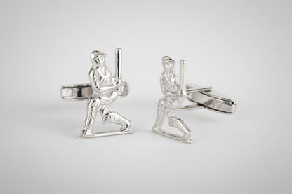 Sterling Silver Cricket Cufflinks - Ashton and Finch