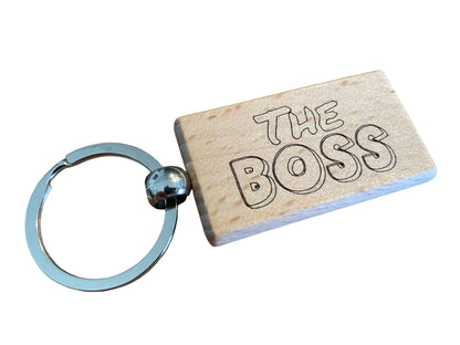 The Boss Keyring Gift  | Ashton and Finch