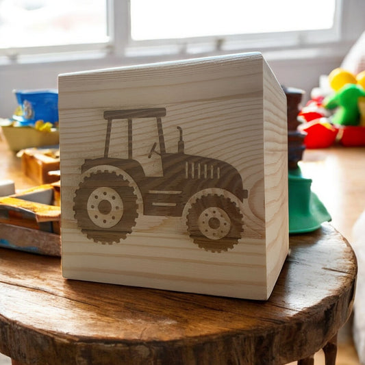 Tractor Money Box Piggy Bank | Ashton and Finch