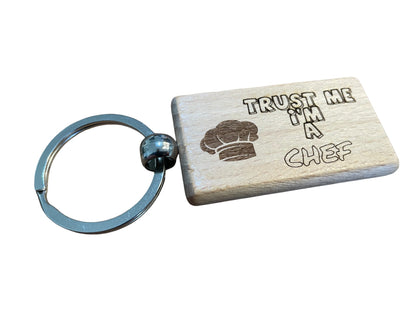 Trust Me, I'm a Chef Keyring Gift  | Ashton and Finch