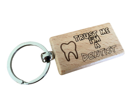 Trust Me, I'm a Dentist Keyring Gift  | Ashton and Finch