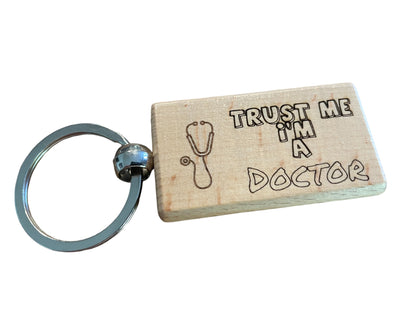 Trust Me, I'm a Doctor Keyring Gift  | Ashton and Finch