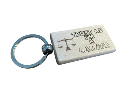 Trust Me, I'm a Lawyer Keyring Gift  | Ashton and Finch