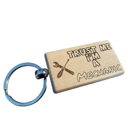 Trust Me, I'm a Mechanic Keyring Gift  | Ashton and Finch