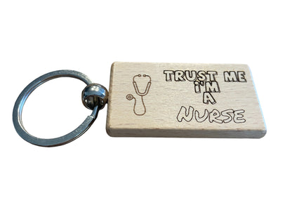 Trust Me, I'm a Nurse Keyring Gift  | Ashton and Finch