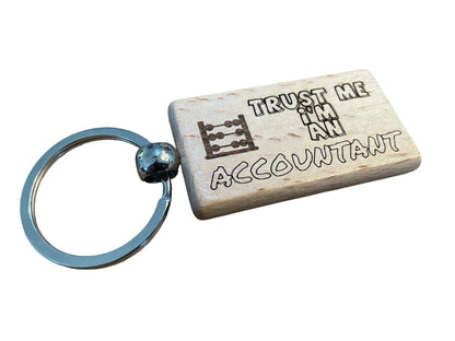 Trust Me, I'm an Accountant Keyring Gift  | Ashton and Finch