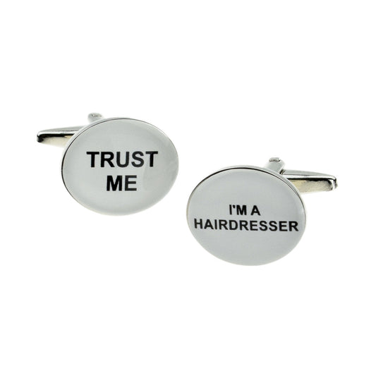 Trust me I'm a Hairdresser Cufflinks | Ashton and Finch