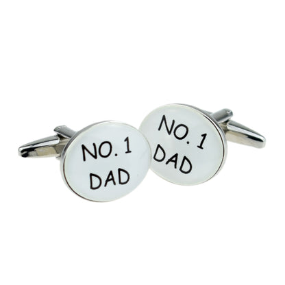 No. 1 Dad Cufflinks | Ashton and Finch