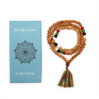 Bali Mala Necklace – Five Element Talent Beaded Necklace