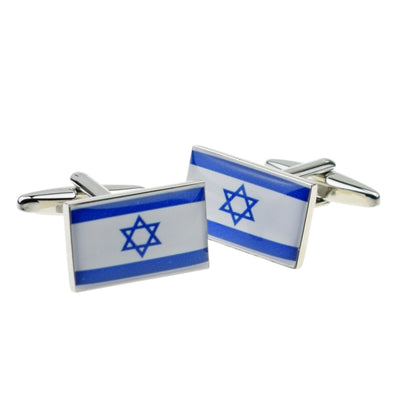 Israel Flag Cufflinks | Ashton and Finch