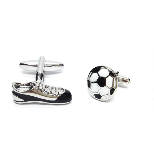 Football Boots & Football sport mixed pair of cufflinks | Ashton and Finch