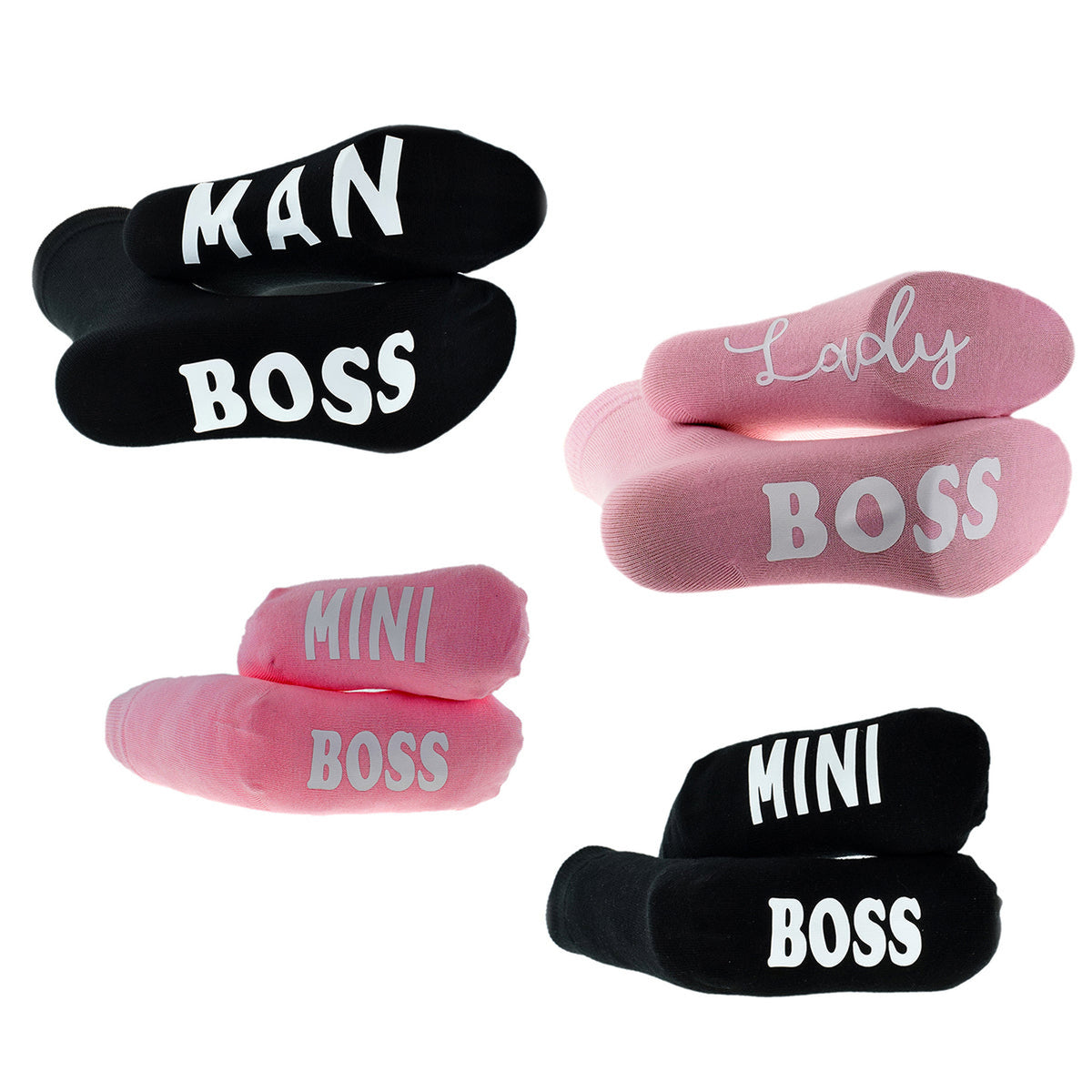 Fun Boss Family Socks| Ashton and Finch