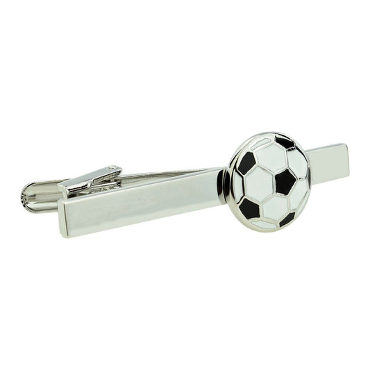 Black & White Football Tie Clip  | Ashton and Finch