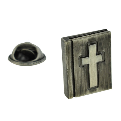 Holy Bible Lapel Pin Badge