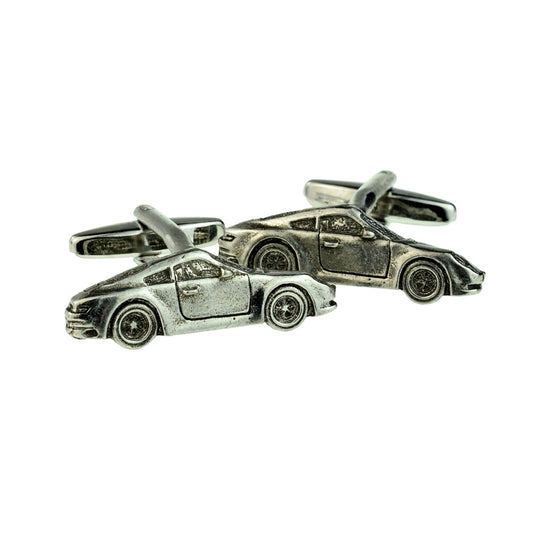 English Made Pewter Cufflinks Sports Car | Ashton and Finch