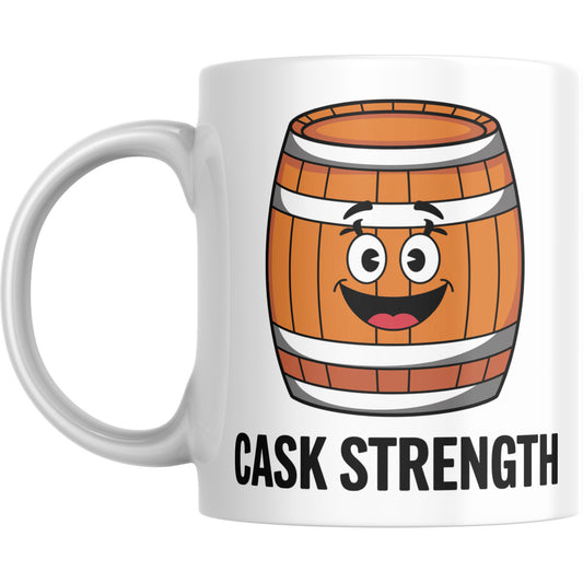 Cask Strength Mug – Funny Scottish Whisky Coffee Cup