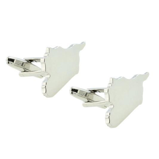 Syria Outline Map Cufflinks | Ashton and Finch