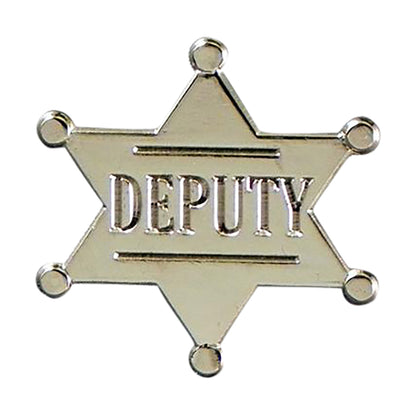 Deputy badge like Sheriff Cowboy style Metal Enamel Lapel Pin Badge
