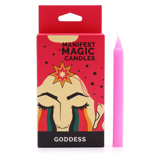Manifest Candle Set (12 Pack) – Pink
