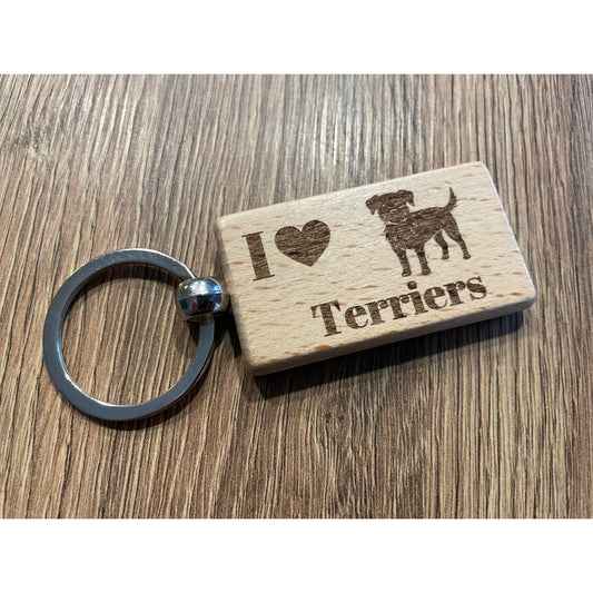 Terrier Keyring Dog Lover Gift  | Ashton and Finch