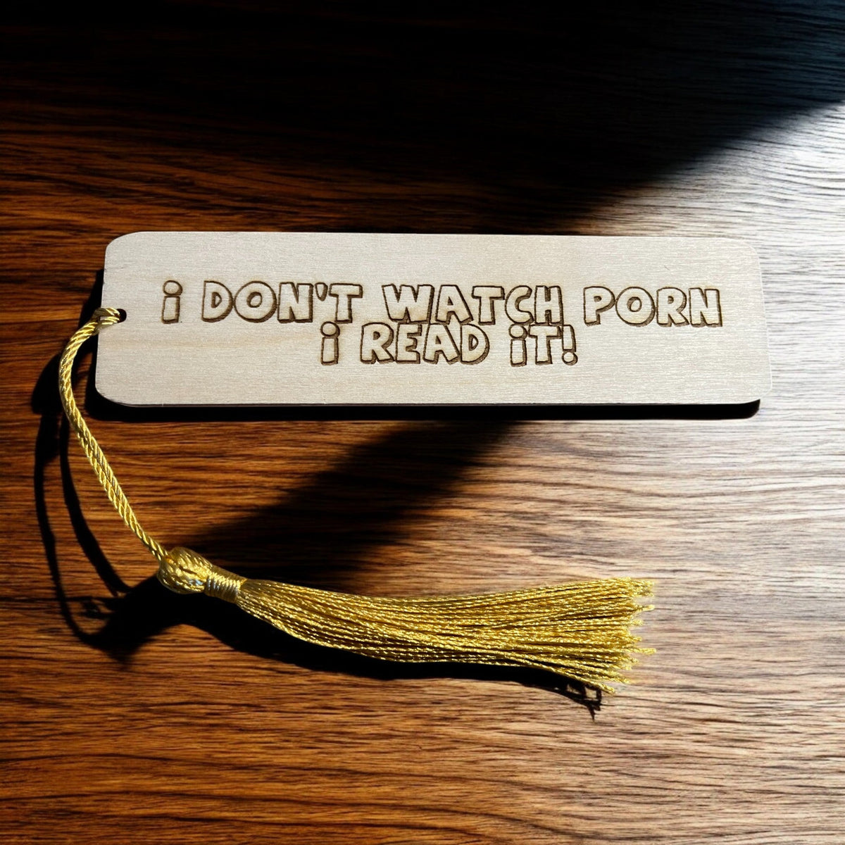I Don't Watch Porn Bookmark  Thoughtful Gift  | Ashton and Finch