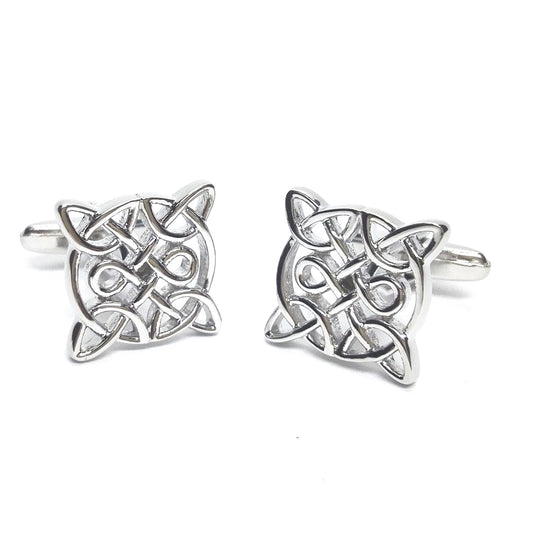 Square Celtic Cufflinks | Ashton and Finch
