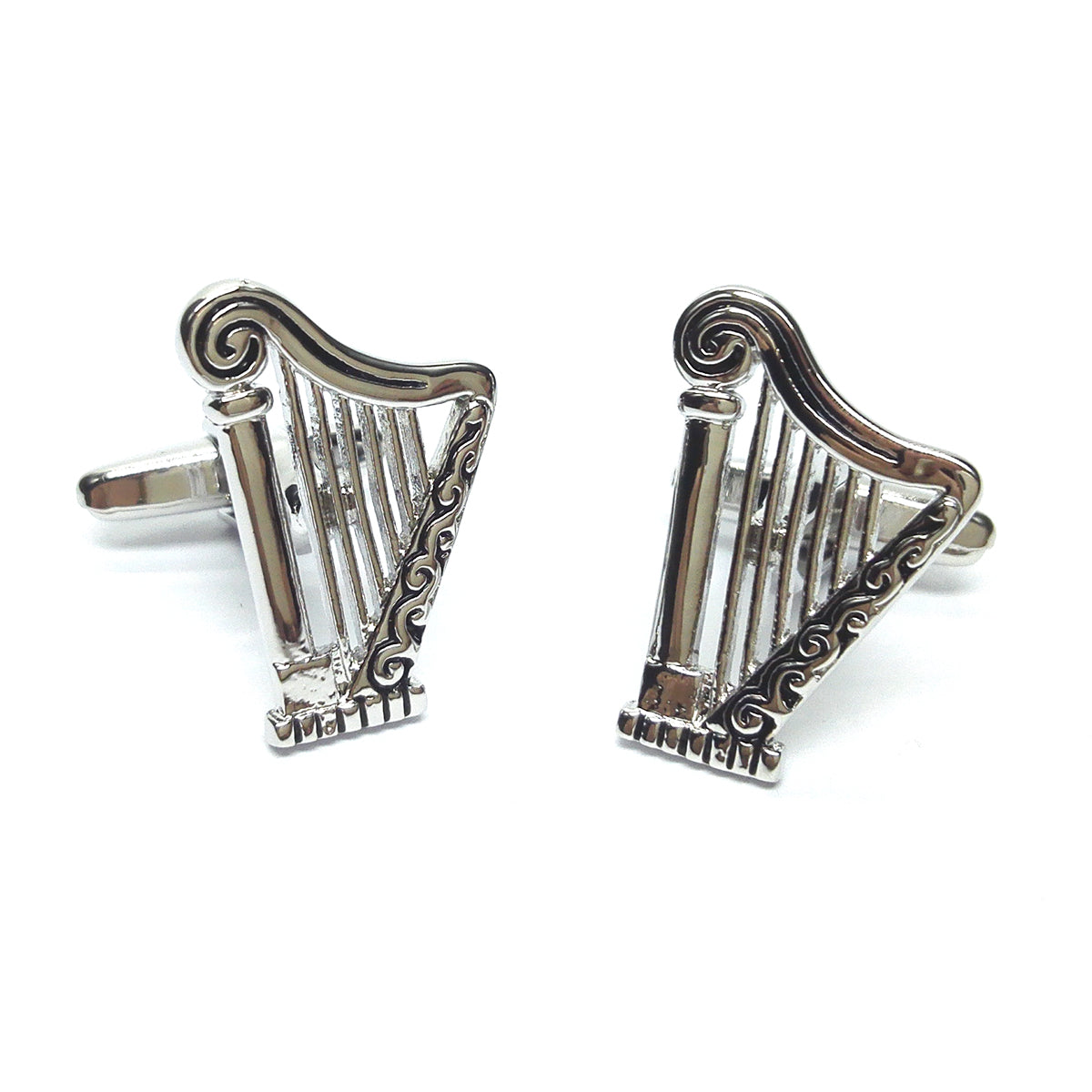 Harp Music instrument Cufflinks | Ashton and Finch