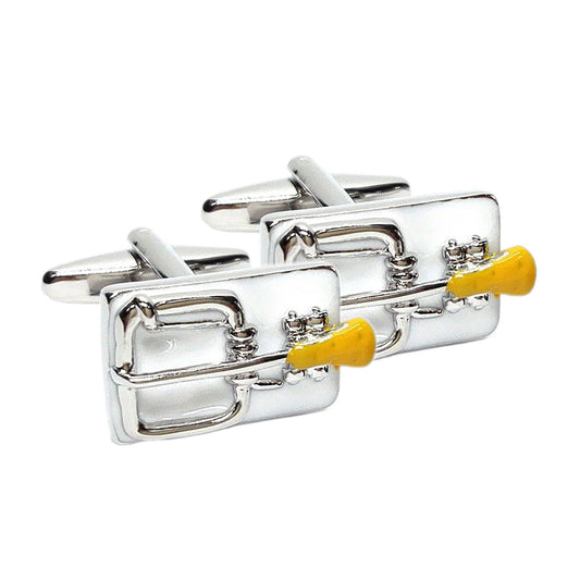 Cheese baited Mousetrap Cufflinks | Ashton and Finch