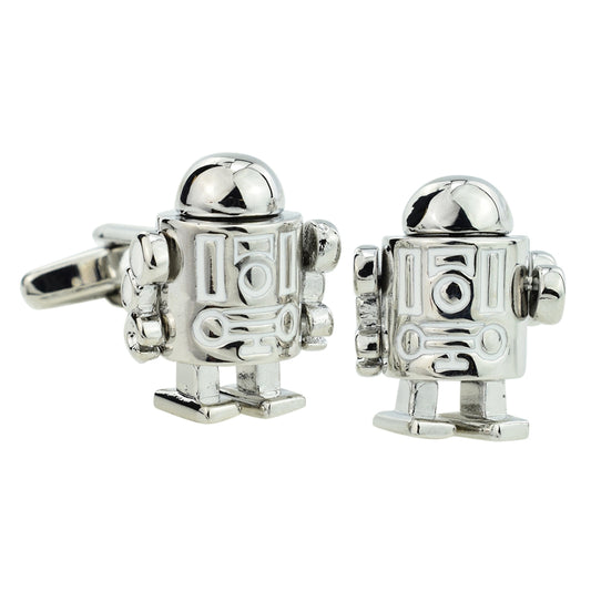 Retro Robot with Moving Arms & Legs Cufflinks | Ashton and Finch