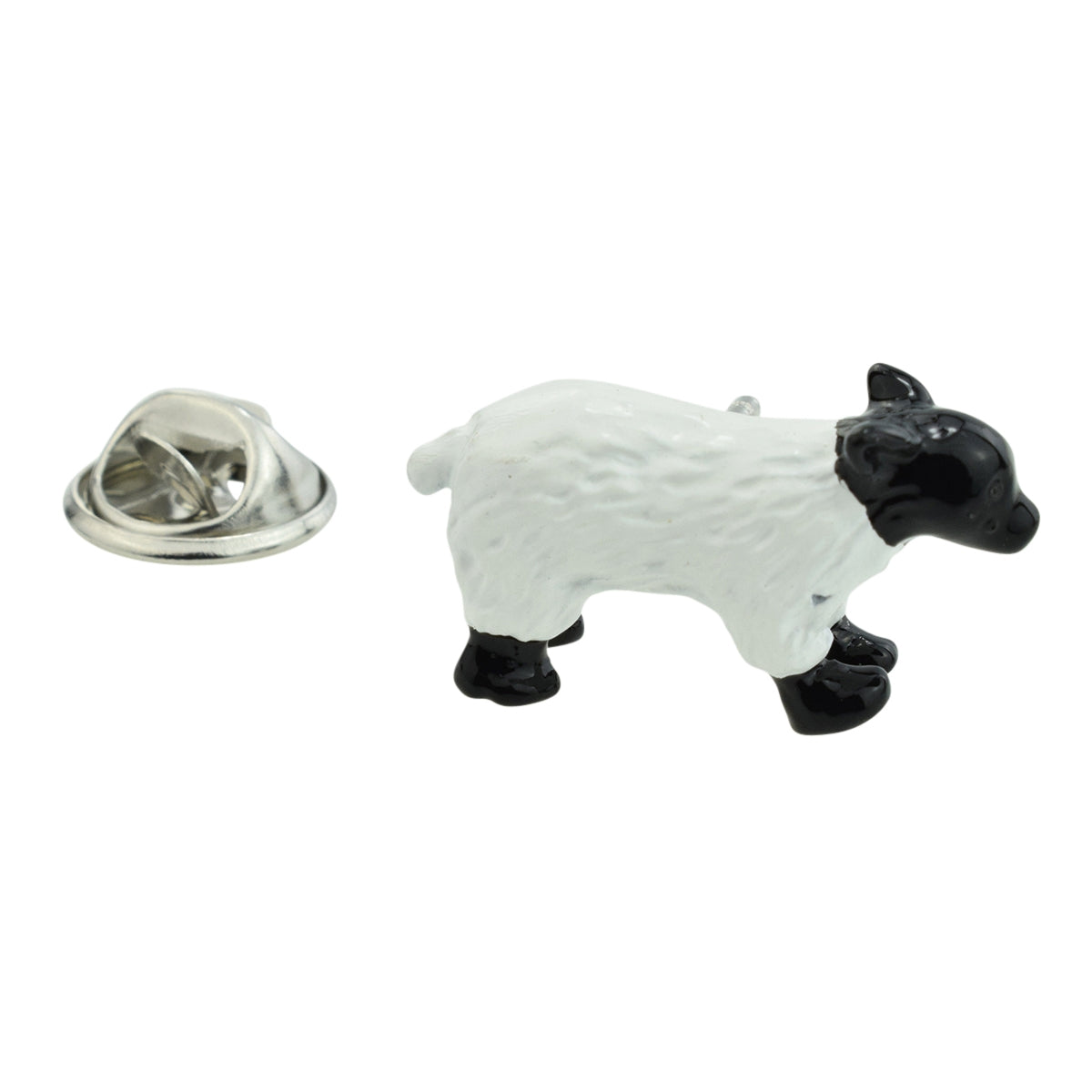 3D Sheep Lapel Pin Badge (AJTP36)
