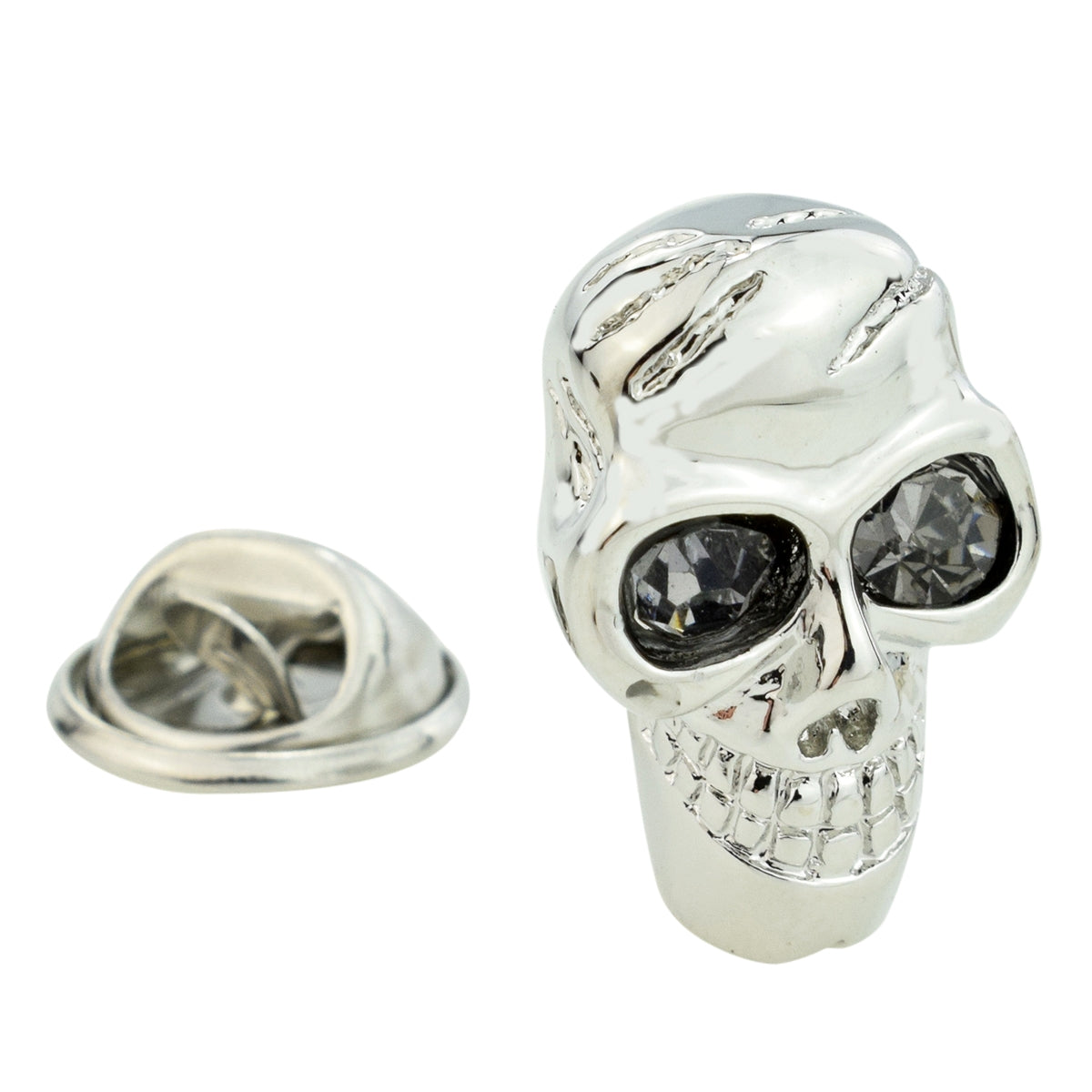 Skull Lapel Pin Badge (AJTP48)
