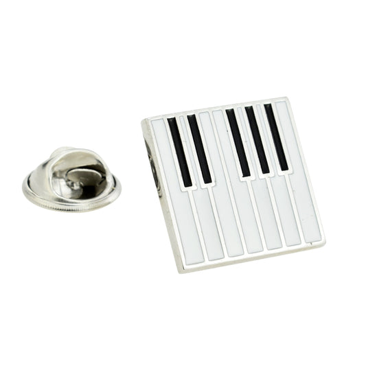 Piano Keyboard Design Lapel Pin Badge (AJTP80)