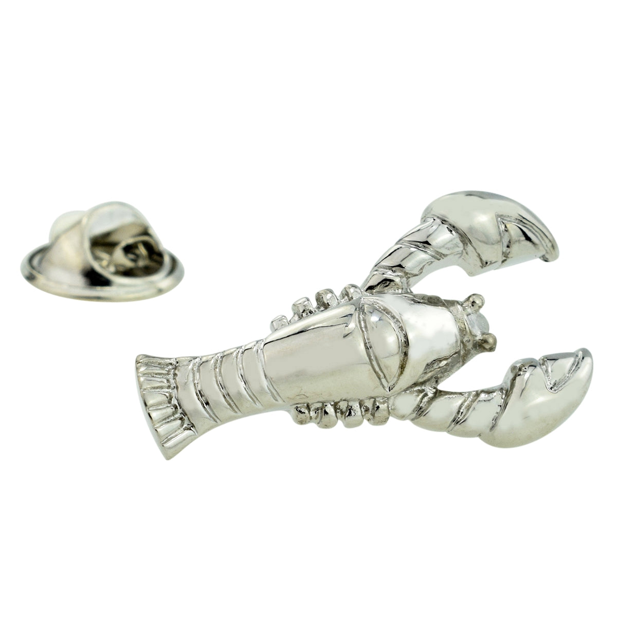 Metal Lobster Lapel Pin Badge