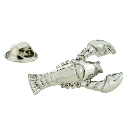 Metal Lobster Lapel Pin Badge