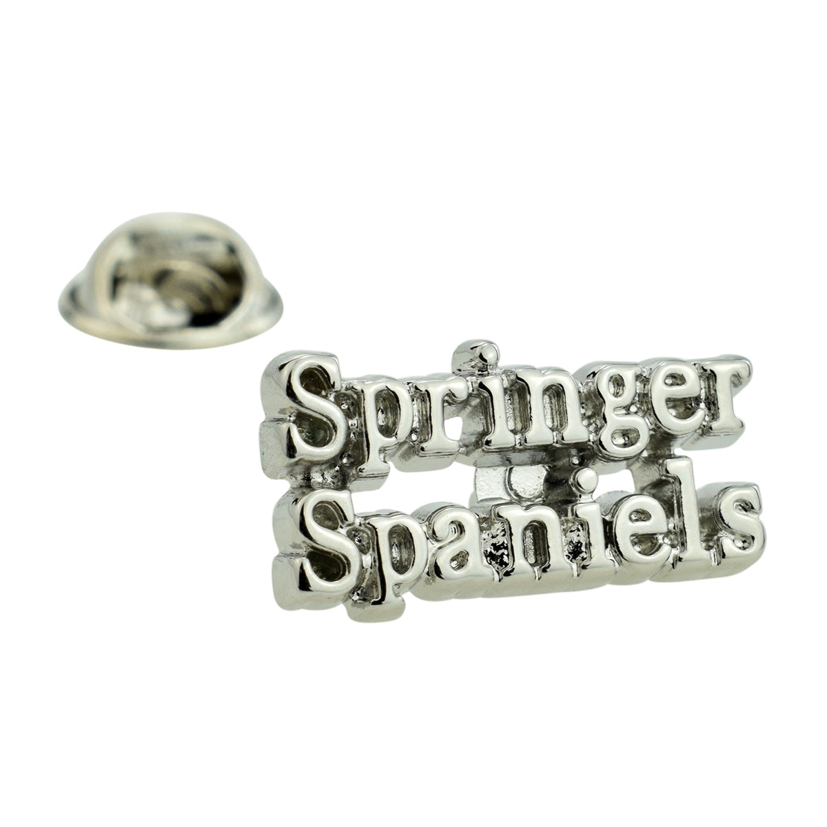 Dog Lover Springer Spaniels Lapel Pin Badge