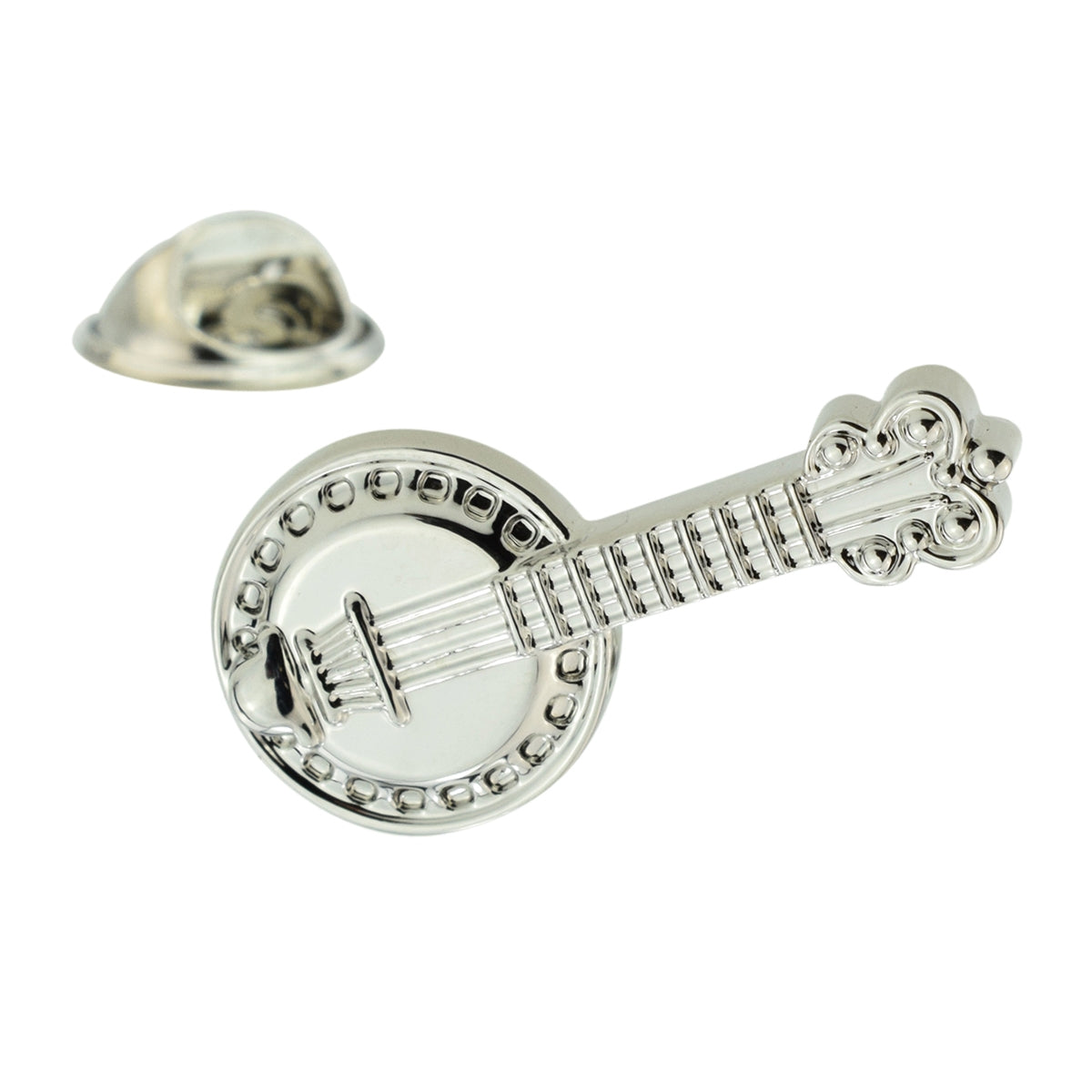 Banjo, music instrument, Lapel Pin Badge