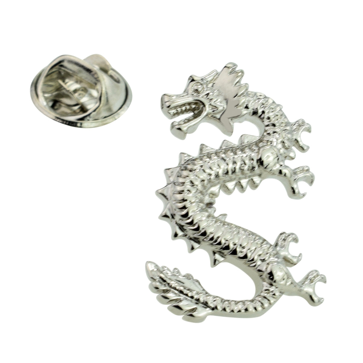 Chinese Dragon Lapel Pin Badge
