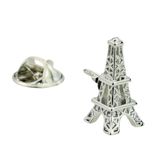 French Eiffel Tower Lapel Pin Badge