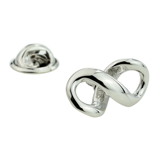 Infinity symbol Lapel Pin Badge