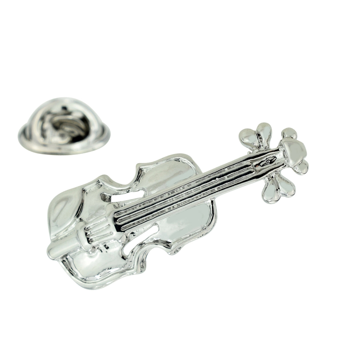Violin Lapel Pin Badge