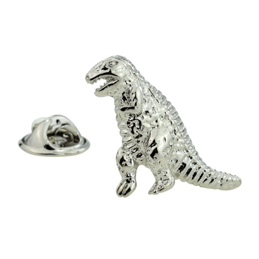 T Rex Dinosaur Fossil Lapel Pin Badge