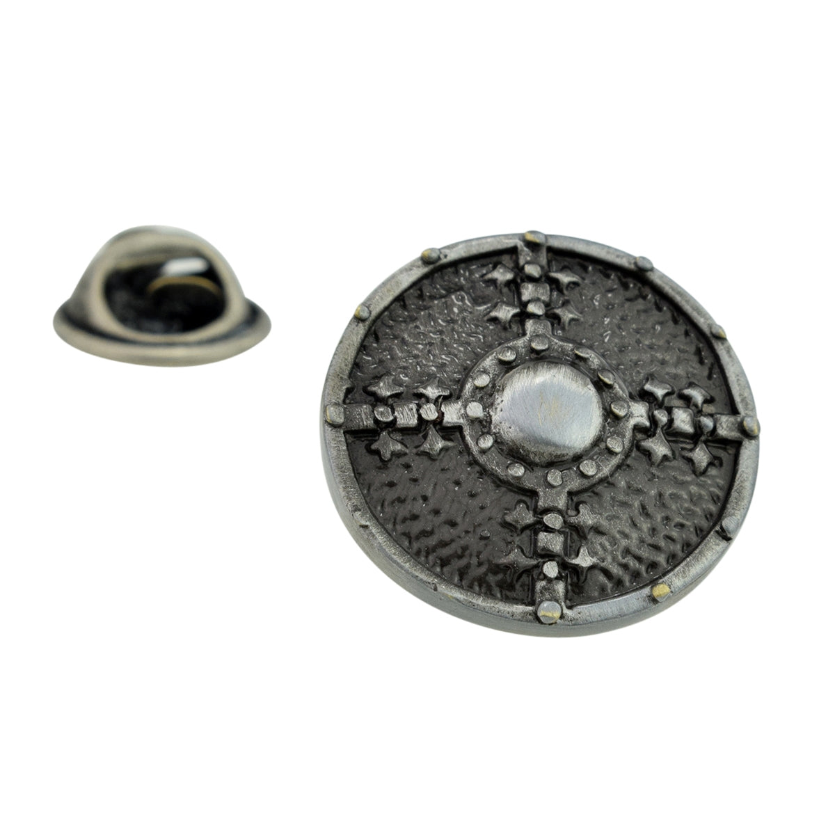 Viking Shield Lapel Pin Badge