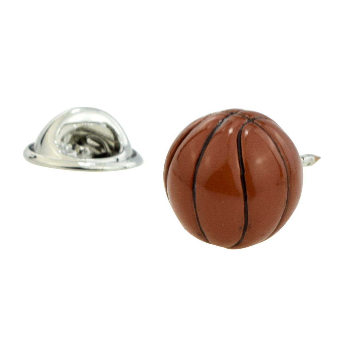 Basketball Lapel Pin Badge