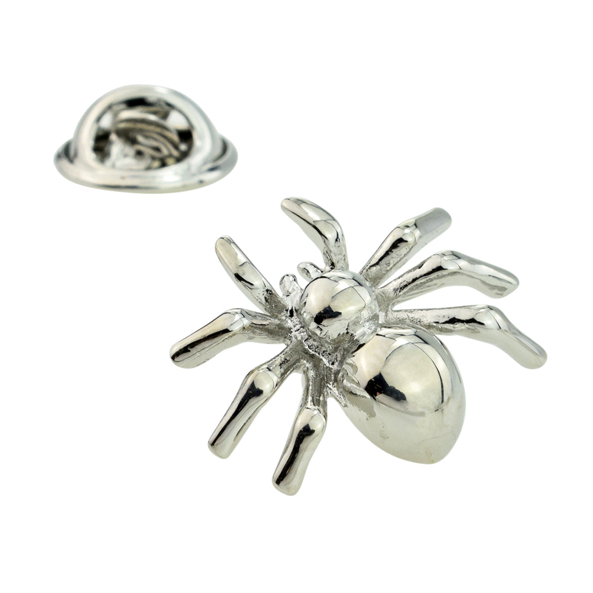 Metal Spider, Insect Lapel Pin badge