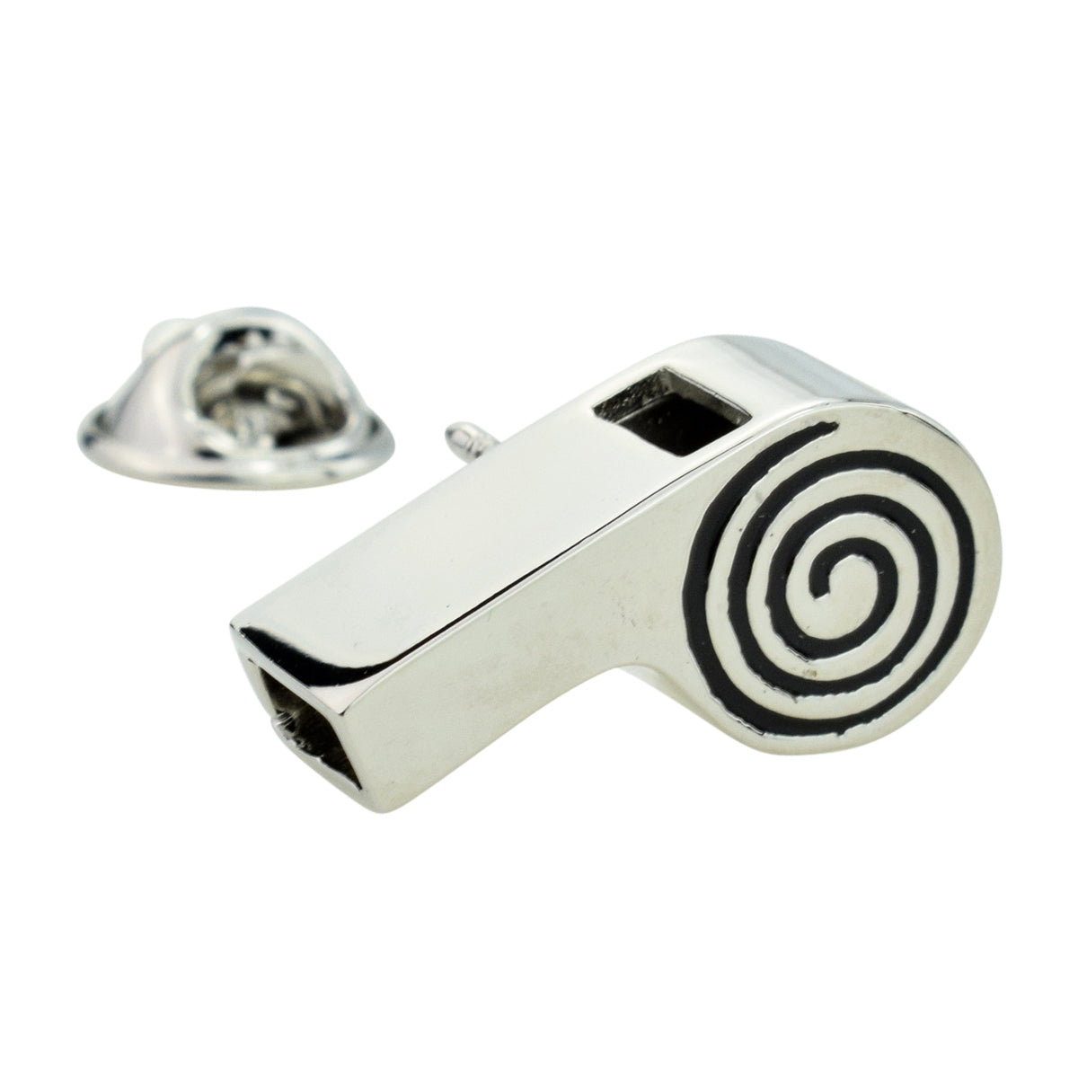 Refs Whistle (not working) Lapel Pin Badge