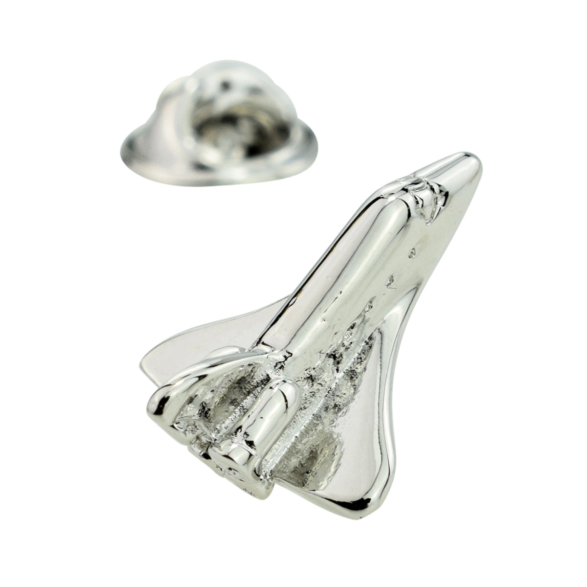 Metal Space Shuttle Lapel Pin Badge
