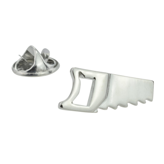 Saw Design Lapel Pin Badge