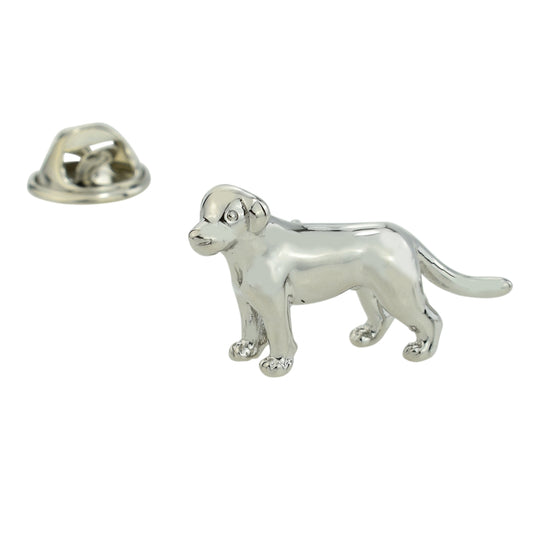 Stout Dog Lapel Pin Badge